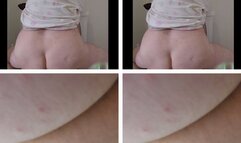 Eat 6 Uncensored Farts 1 massive ASS Dump from Behind and PEEING