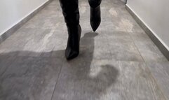 The sisters enjoy crushing the strawberries