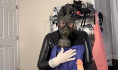 GAS MASK Fetish Nurse milks You