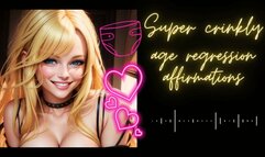 MP4 VERSION Super cushy diaper crinkle age regression affirmations ASMR