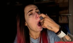 Casting a fishing rod to BOOGERS wmv