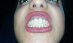 Show my mouth and teeth 9