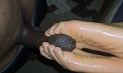 Step Sister Footjob Practice: Part 1