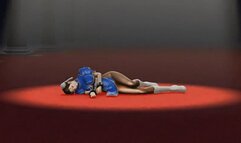 Chun Li is captured, chained and then fucked with toys