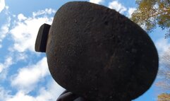 Giantess Trampling YOU With Brown Leather Boots