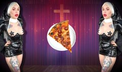 Quit the great lent and stuff your face! - ASMR , NUN , BLASPHEMY