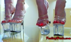 The crushing Bunnies! - Episode 2 - starring: KiKi Heely & Vicky Heely - Part 2 - HD - Walking in High Heels Lingerie Ultra long polished Toe Nails Wigglin Spreading Bouncing Giantess UNDERGLASS Toy Car Crushing - 720p - MP4