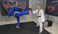 FEET FIGHT - MIMI VS LIVIA - VOL # 247 - NEW VIDEO MF - CLIP 01