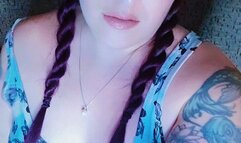 Braless Deity Tantilizes, Teases, Denies, and Uses Her Human Ashtray Through the Phone