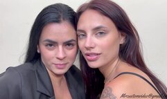 HOT SUPER DEEP KISS MILF VS GREEN EYES - NEW TOP MILF JO AND JADE - NEW MR MARCH 2024 - CLIP 1