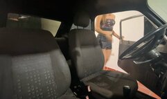 Jarlyn and Dalilah take out the Fiat for the night party