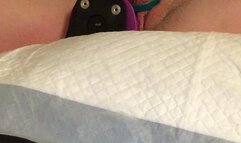 Dildo with sucking vibrator and tongue toy