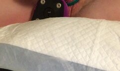 Big dildo, sucker vibrator, and tongue toy