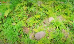 FPOV POV Masturbation at the river in swimsuit