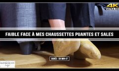 Faible face à mes chaussettes puantes et sales 4K
