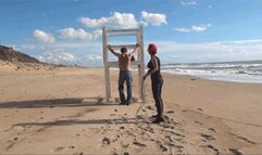 Whipped On A Beach In Sicily (MP4 HD)