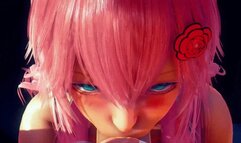 Neko Futanari Orgy: Pussy Licking, Mutual Masturbation, Threesome, Lesbian Sex, Group Sex, Blowjob