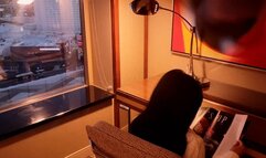 Ember Snow- Pegging Her Masked Sub