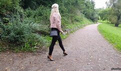 A strange guy throws my shoe into a cave HD mp4 1920x1080