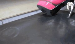 Leather upholstery under HIgh Heels 3