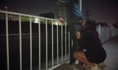 Nika Royal - Køn i parken efter en natklub! Den fremmede doused mig med sin varme sperm