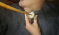 Nika Royal - Gør det selv： hvordan man laver en usædvanlig lollipop med sæd derhjemme