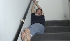 Tied Up in Tight Blue Jeans, Cleave Gagged, Logan Reed is Going to Have Story to Tell to Whoever Finds Him!