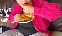 Goddess Mysteria Eating Indian Food - Part 2