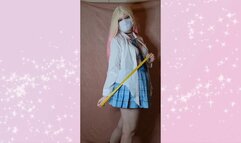 Marin Kitagawa enjoys lubed up feet and dildo fucking!