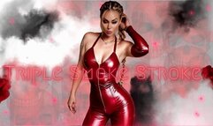 Triple Smoke Stroke - Chain-Smoking Jerk Session - Nicotine Rush WMV