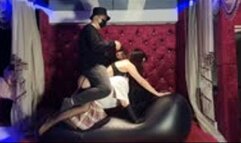 LUNA229_Rider 200pounds control 2 slave ponygirls of his private