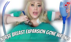 LIVE MEDICAL BREAST EXPASNION - GONE WRONG
