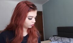 Jumping naked in my bed