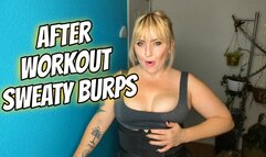 After Workout Sweaty Burps