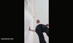 Mistress Natasa bare feet on her slave's face POV version mp4