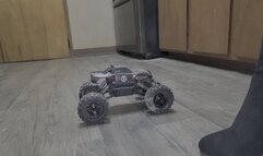 RC truck crush