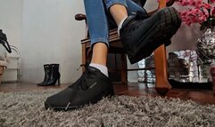 Katherine sneakers and socks fetish Queen