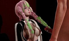 Mitsuri Kanroji Blowjob, Demon Slayer Kimetsu no Yaiba Girl Porn Sex