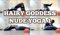 HAIRY GODDESS NUDE YOGA 1