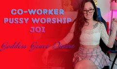 Co-Worker Pussy Worship JOI