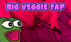 Little Horny Slut MILF PAWG cums hard in Passionate cucumber fuck