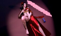 Lonely wife solo with silicon dildo - 3D v569