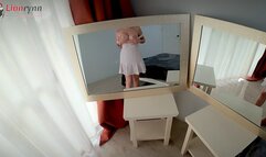 FPOV POV Amateur dildo masturbation, Squirt, Lionrynn