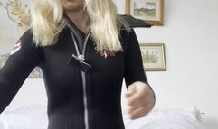 wetsuit gasmask neoprene cum