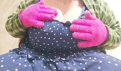 Tiara the busty girl vs the sexy dress