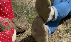 A bad walk in the red welliesSD