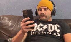 Long solo masturbation with a cumshot