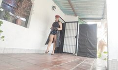 Get on your knees before the Cruel Warden Stephanie