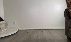 Giantess Lilith Taurean Finds A Group Of Tiny Men And Crushes Them With Her Bare Feet