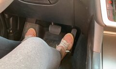 A Saturday out, teasing you in my stinky old shoes (shoes are available)